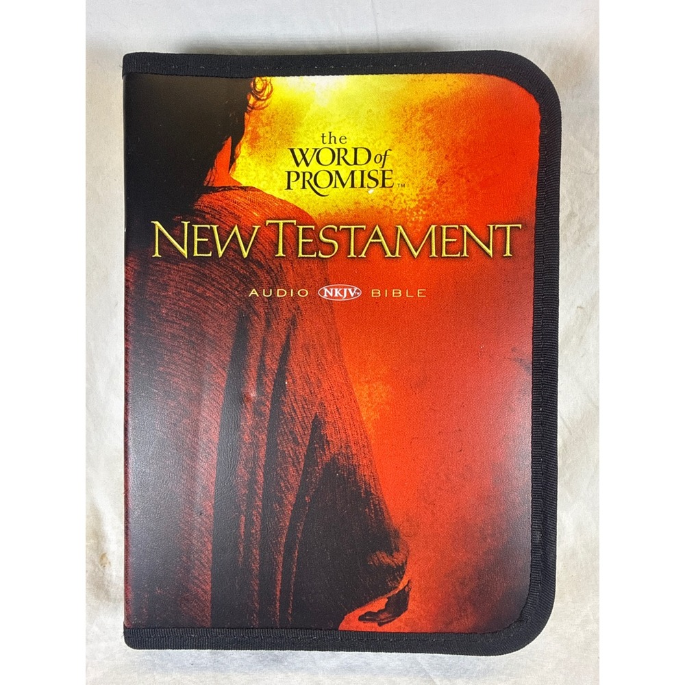 The Word of Promise New Testament Audio Bible NKJV 20 CD Set Jim Caviezel Case